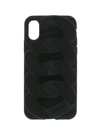 Versace Cell Phone Cases In Black