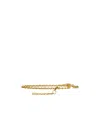 Versace Chain Belt In Brown