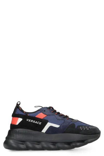 Versace Chain Reaction Chunky Sneakers In Multi