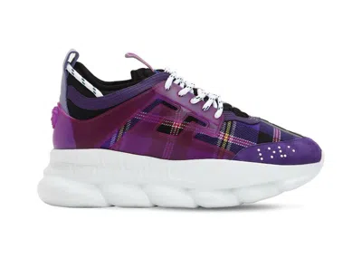 Pre-owned Versace Chain Reaction (womens) Sneakers In