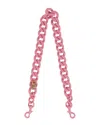 Versace Chain-link Shoulder Strap In Pink