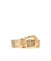 Versace Chainmail-embellished Metallic Belt