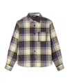 Versace Checked Overshirt In Multi