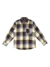Versace Checked Shirt In Multi