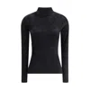 Versace Chenille Top With Half Nec