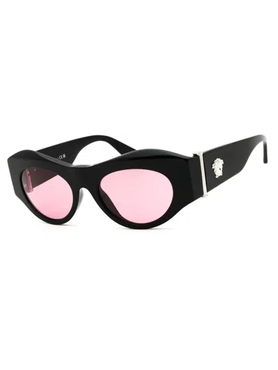Versace Chic Cat-eye Eyeglasses For Women - Stylish And Comfortable In Black
