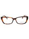 Versace Chic Rectangular Women's Eyeglasses In Multi