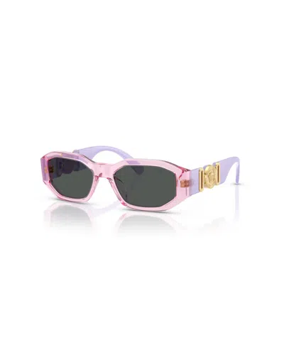 Versace Kids' Child Geometric Sunglasses, Vk4429u In Multi