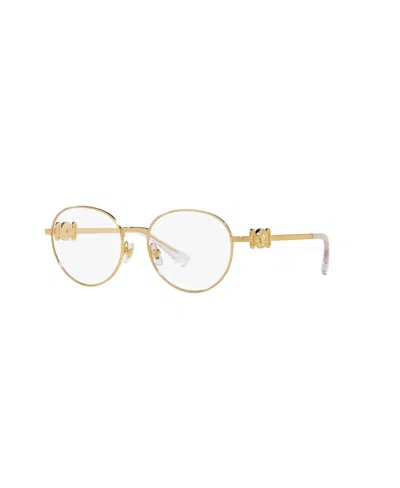 Versace Kids' Child Phantos Eyeglasses, Vk1002 In Gold