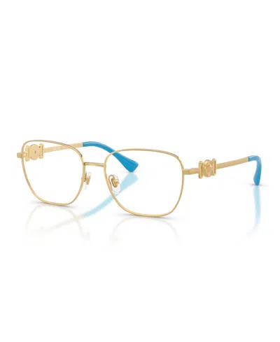 Versace Kids' Child Phantos Eyeglasses, Vk1003 In Pink
