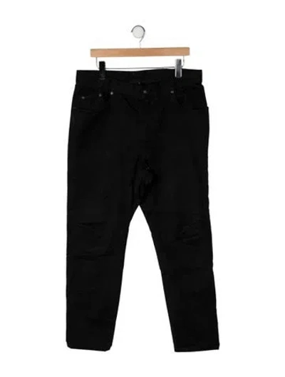 Pre-owned Versace Chinos In Gray