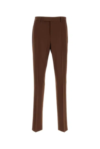 VERSACE CHOCOLATE GRAIN DE POUDRE PANT