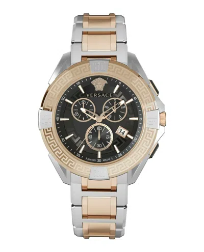 VERSACE CHRONO SPORTY BRACELET WATCH