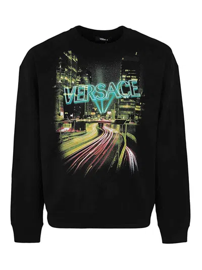 VERSACE SUDADERA - NEGRO