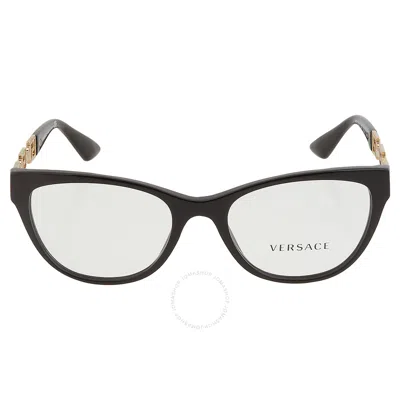 Versace Clear Demo Cat Eye Ladies Eyeglasses Ve3292 Gb1 52 In Black