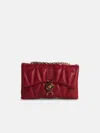 Versace 'cleio' Small Red Leather Crossbody Bag In Red