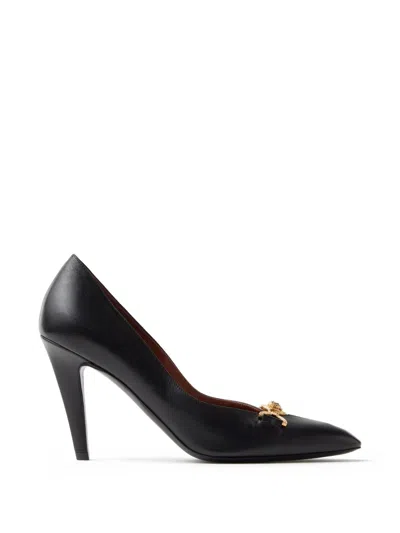 Versace Clelia Pumps Aus Nappaleder In Black