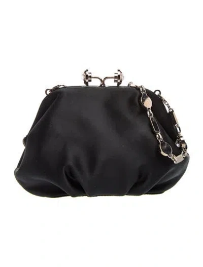 Pre-owned Versace Clutch In Black