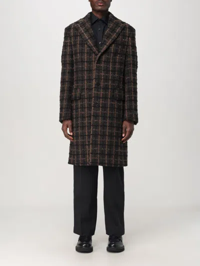 VERSACE COAT VERSACE MEN COLOR BROWN,G13678032