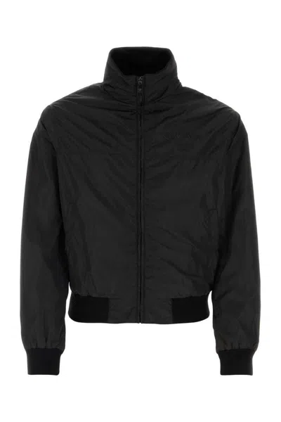 Versace Black Nylon Jacket