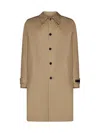 Versace Raincoat In Champagne