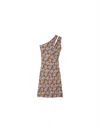 Versace One-shoulder Stretch Crepe Jersey Cocktail Dress