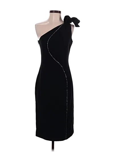 Versace Cocktail Dress In Black