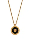 Versace Circular Medusa Necklace