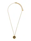 Versace Gold-colored Necklace With Medusa Charm In Metal Man