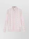 Versace Treasure Foulard Silk Twill Formal Shirt