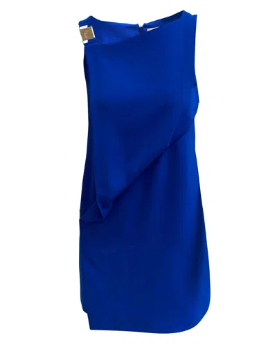Versace Collection Blue Sheath Dress