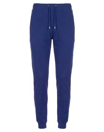 Versace Collection Man Pants Bright Blue Size S Cotton