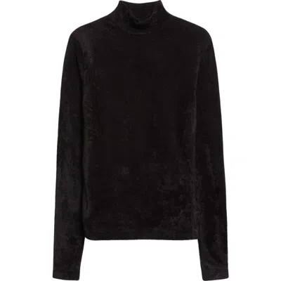 Versace Compact Chenille Sweater In Brown