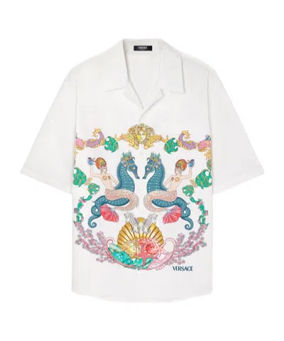 Versace Coral Theater Shirt