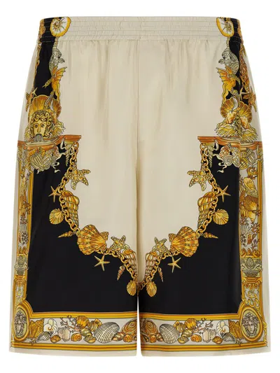 VERSACE VERSACE 'CORAL THEATRE' PRINT BERMUDA SHORTS