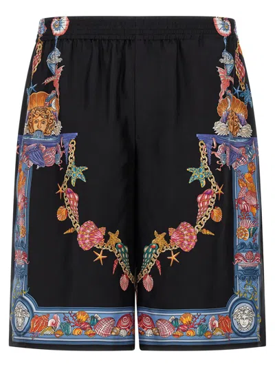 VERSACE VERSACE 'CORAL THEATRE' PRINT BERMUDA SHORTS