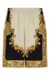 Versace Coral Theatre Bermuda And Short Multicolor In Multi