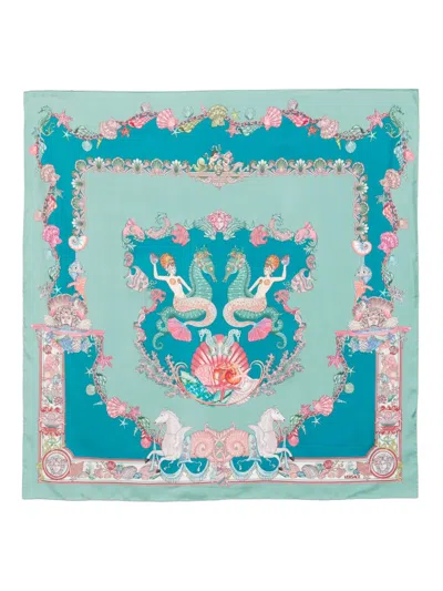 Versace Coral Theatre Scarf
