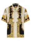 Versace Coral Theatre Shirt And Blouse Multicolor In Multi