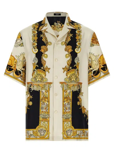 Versace Coral Theatre Shirt And Blouse Multicolor