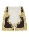 Versace Coral Theatre Shorts In Multi
