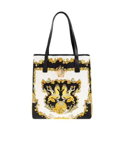 Versace Coral Theatre Tote Bag