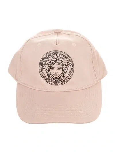Pre-owned Versace Cotton Baseball Hat W/tags In Pink