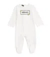 Versace Cotton-blend Logo All-in-one In White