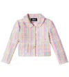 Versace Cotton-blend Tweed Jacket