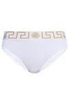 Versace Greca Border Briefs In White