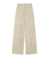 Versace Cargo Jeans In Nude