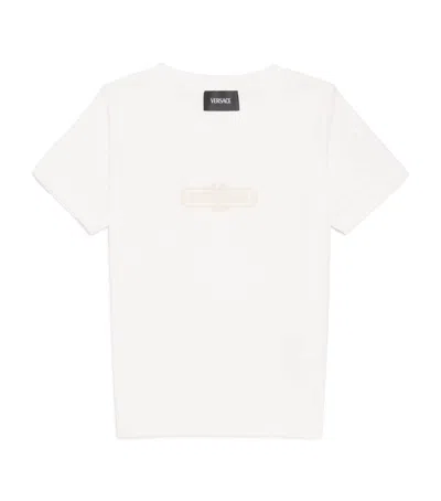 Versace Kids' Cotton Classical Hall T-shirt In Pink