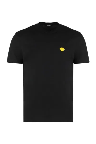 VERSACE VERSACE COTTON CREW-NECK T-SHIRT