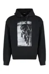Versace Statue-print Cotton Hoodie